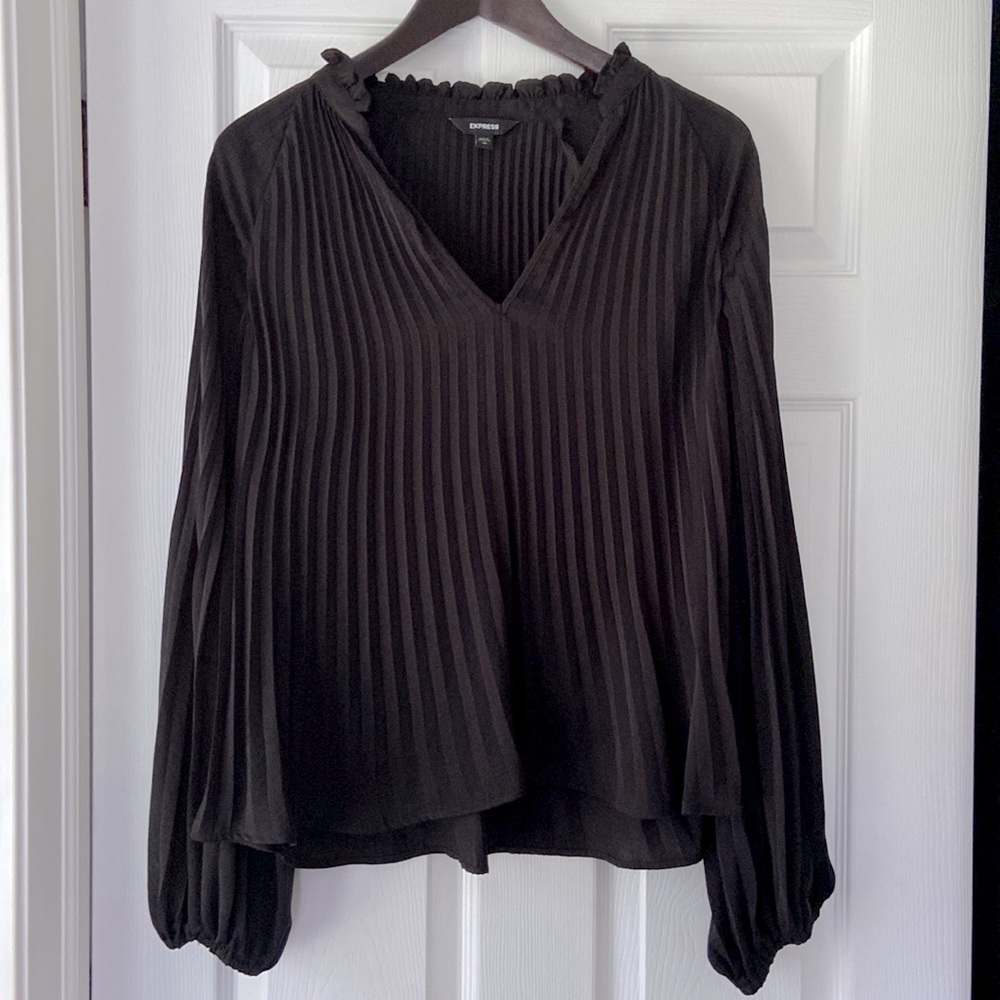 Express accordion blouse.